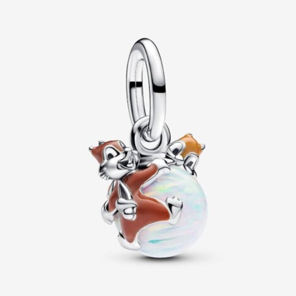 Pandora Disney Chip & Dale Bauble Dangle Charm